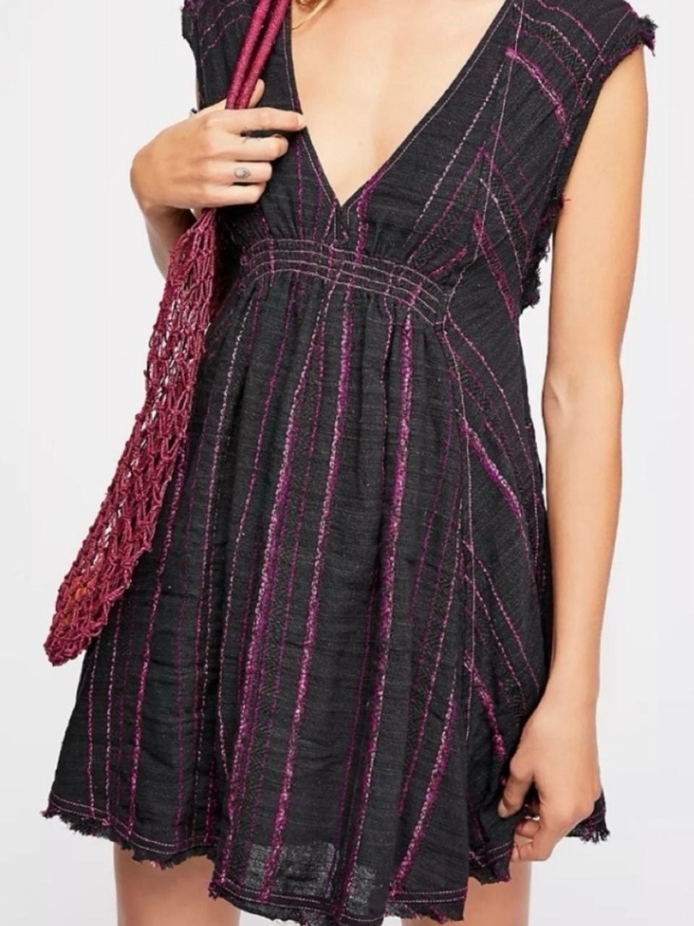 Free People Cactus Flower Mini Dress Size XS